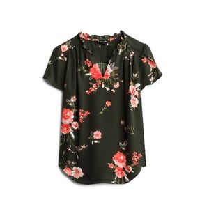 Tiffany Tulip Sleeve Blouse